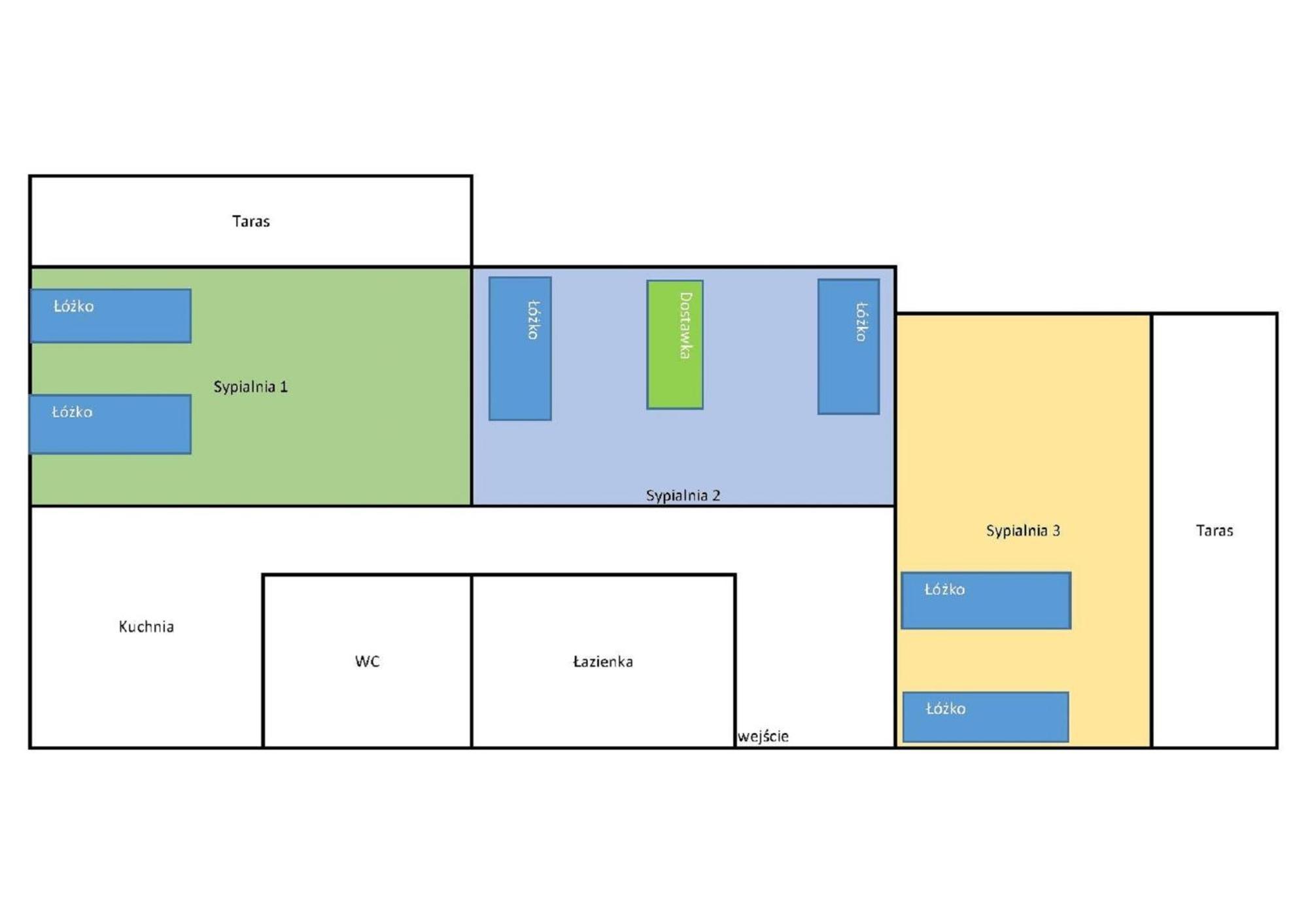 Pokoje W Apartamencie Danuta Gdynia Zimmer foto